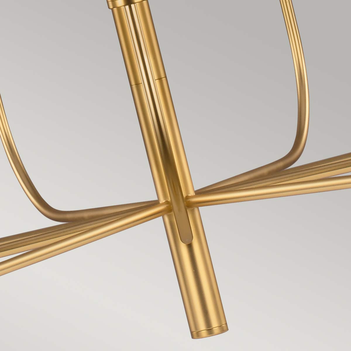 Feiss Brianna 9 Light Chandelier Brass