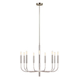 Feiss Brianna 9 Light Chandelier Silver
