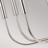 Feiss Brianna 9 Light Chandelier Silver