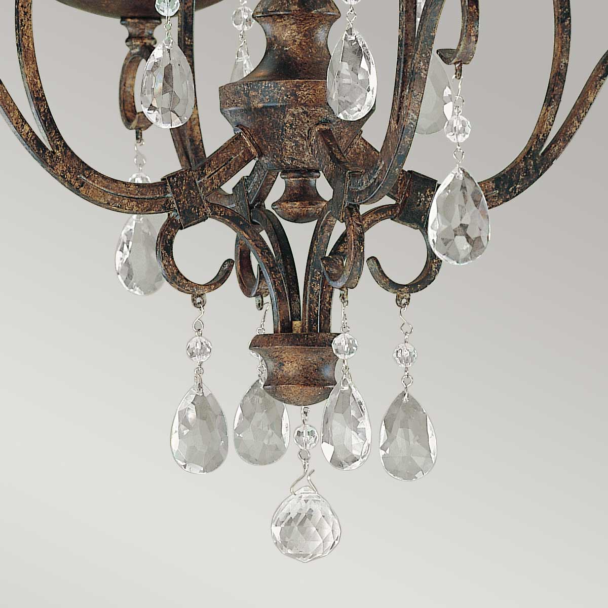 Feiss Chateau 4 Light Chandelier