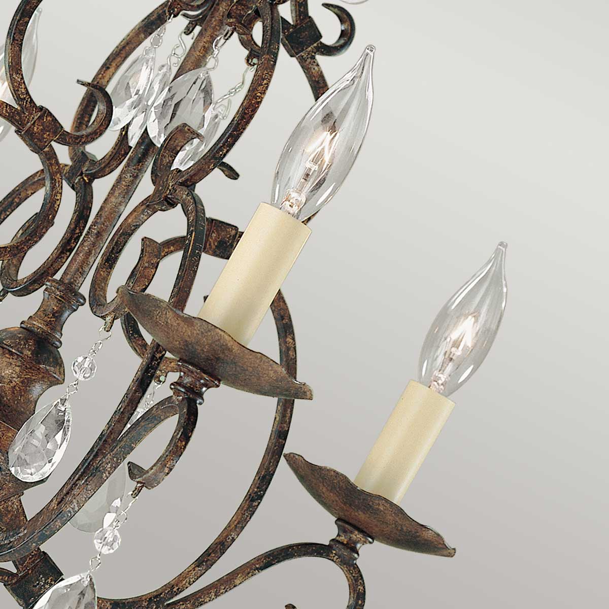 Feiss Chateau 4 Light Chandelier