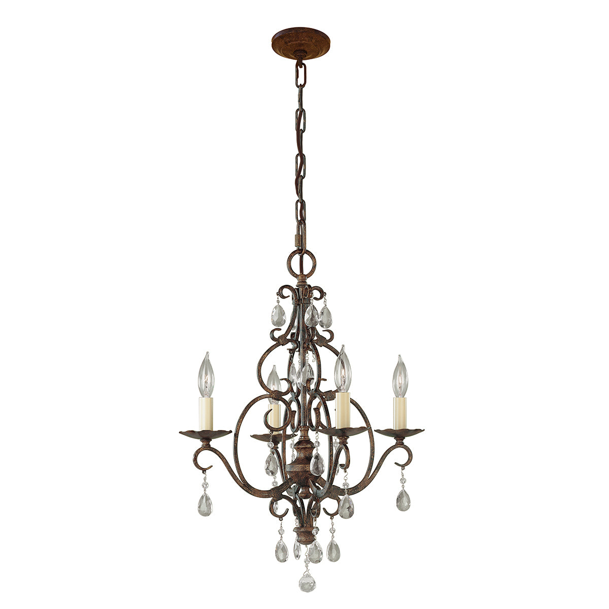 Feiss Chateau 4 Light Chandelier