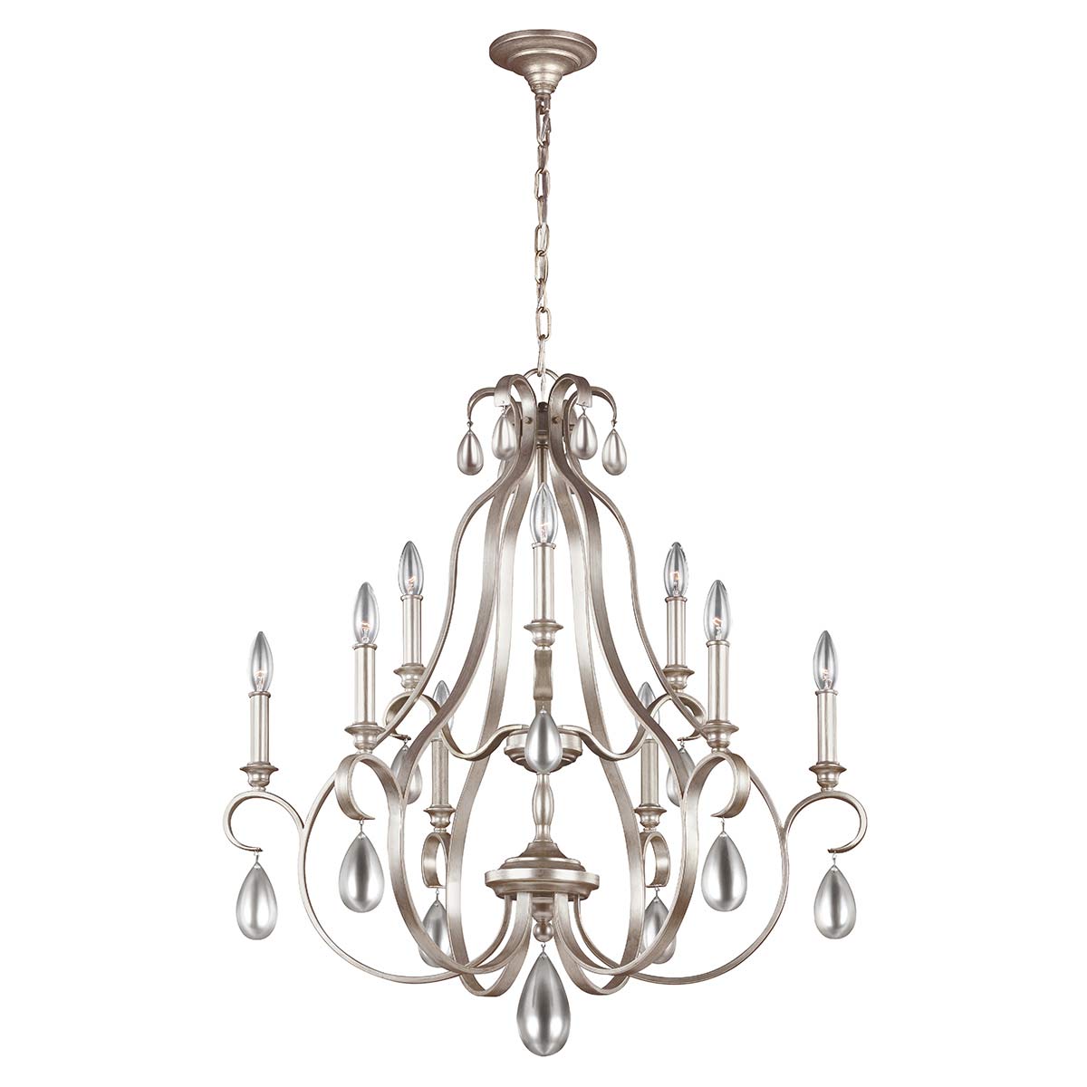 Feiss DeWitt 9 Light Chandelier