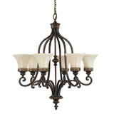 Feiss Drawing Room 6 Light Chandelier