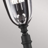 Feiss English Bridle 3 Light Medium Pillar - Lantern