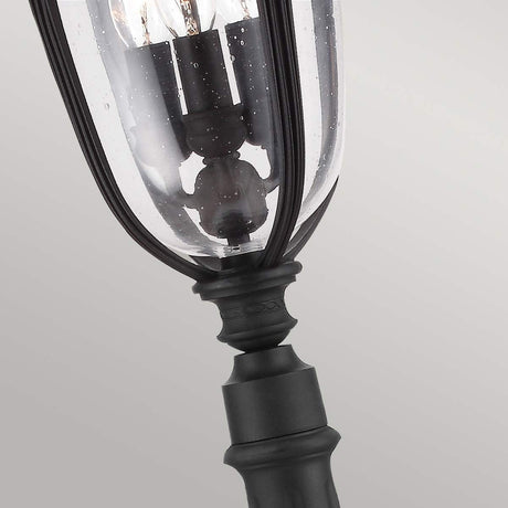 Feiss English Bridle 3 Light Medium Pillar - Lantern