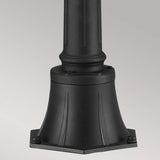Feiss English Bridle 3 Light Medium Pillar - Lantern