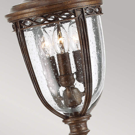 Feiss English Bridle 3 Light Medium Pillar Lantern
