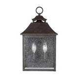 Feiss Galena 2 Light Half Lantern