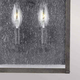 Feiss Galena 2 Light Half Lantern