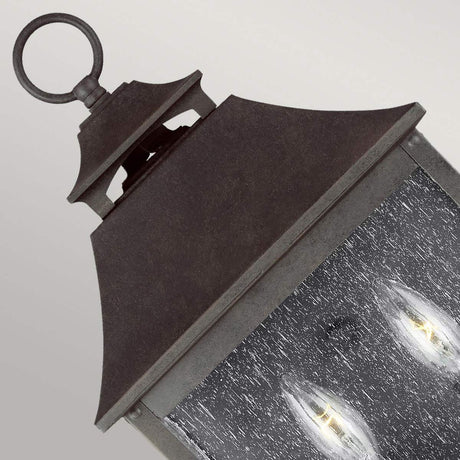 Feiss Galena 2 Light Half Lantern