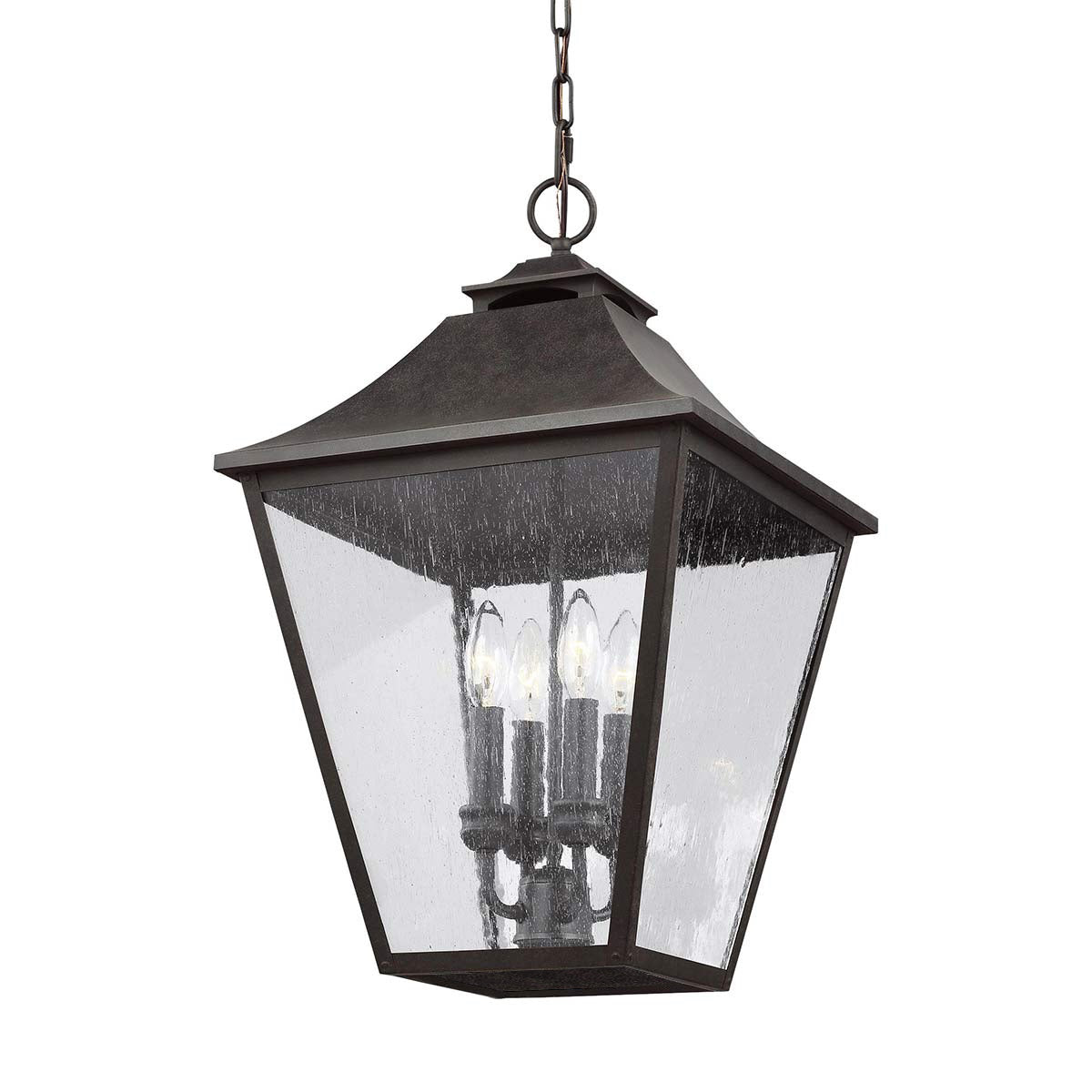 Feiss Galena 4 Light Chain Lantern