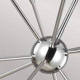 Feiss Jax 10 Light Chandelier Silver