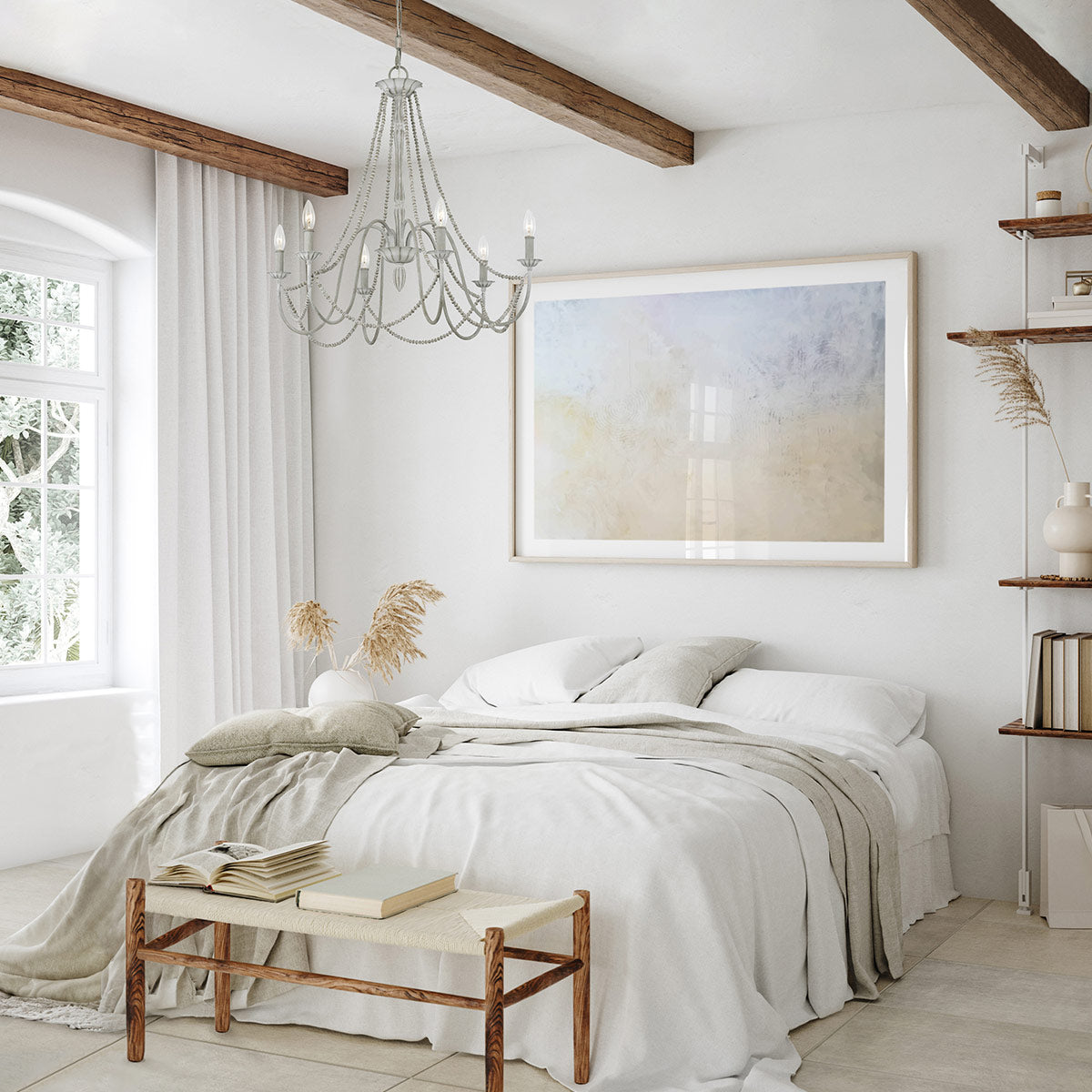 Feiss Maryville 6 Light Chandelier