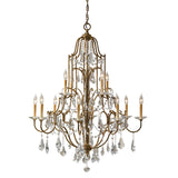 Feiss Valentina 12 Light Multi-Light-Tier Chandelier