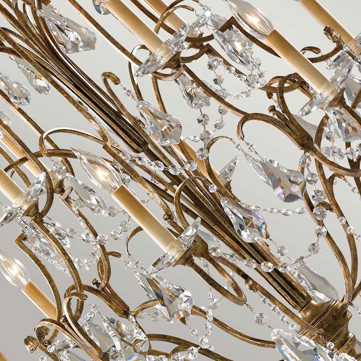 Feiss Valentina 12 Light Multi-Light-Tier Chandelier