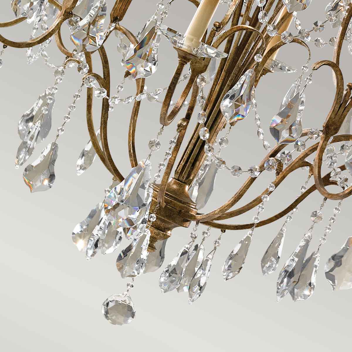 Feiss Valentina 12 Light Multi-Light-Tier Chandelier