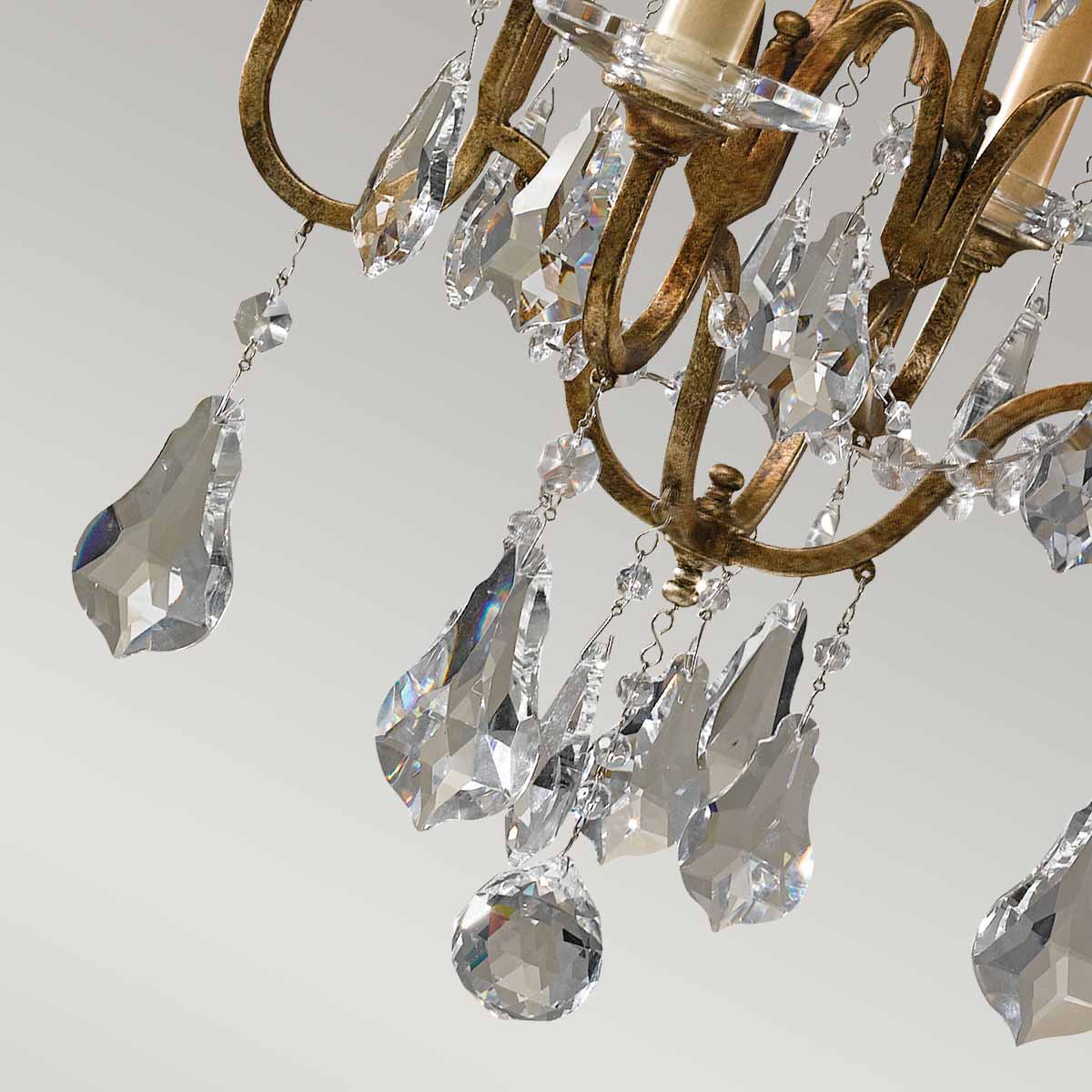 Feiss Valentina 4 Light Chandelier