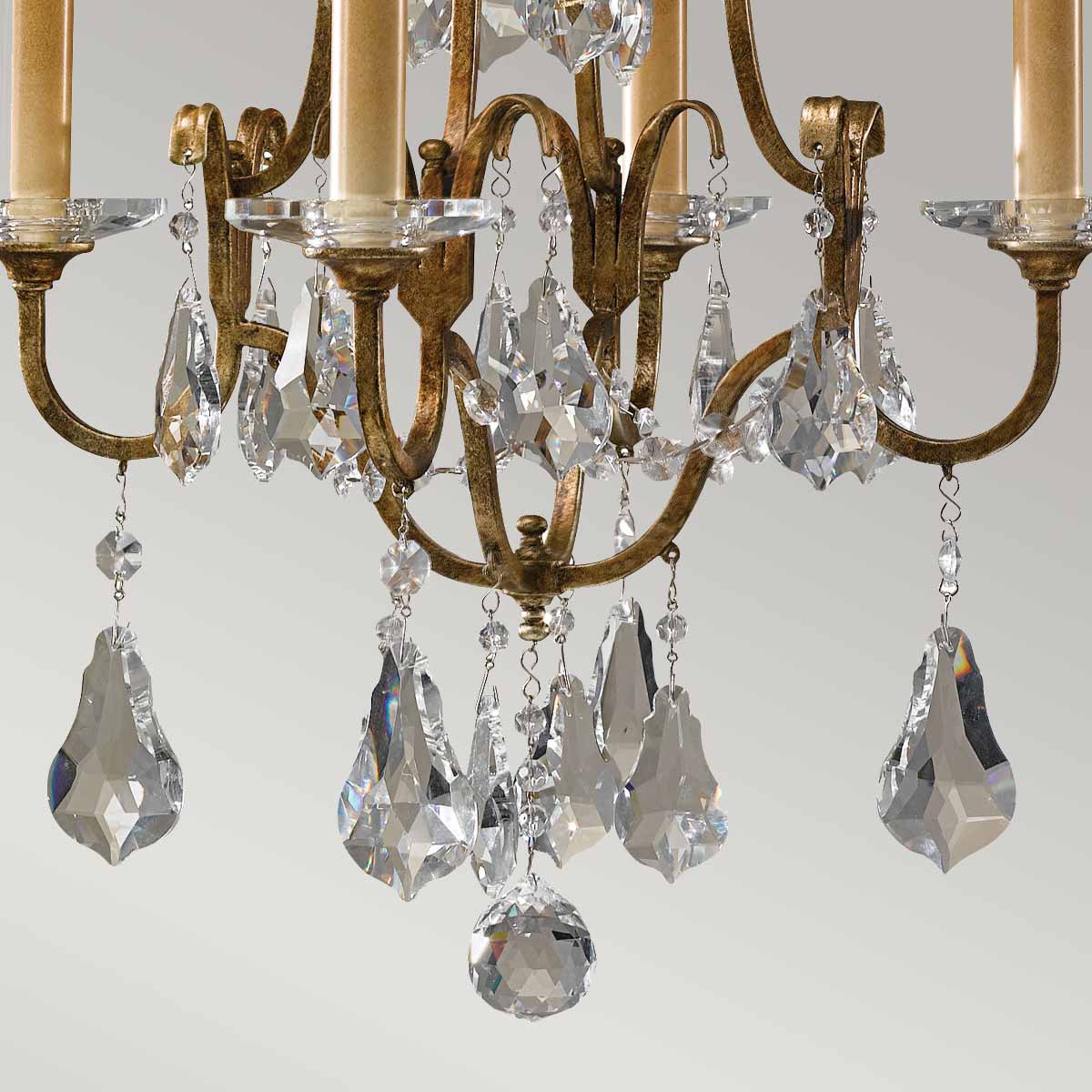Feiss Valentina 4 Light Chandelier