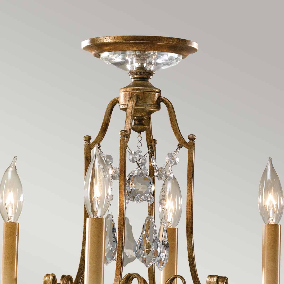 Feiss Valentina 4 Light Chandelier