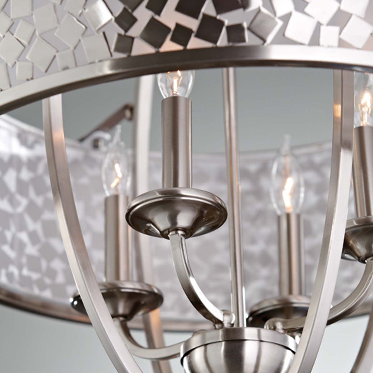 Feiss Zara 4 Light Chandelier