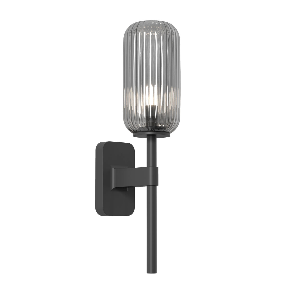 Astro Tacoma Single Matt Black Bathroom Wall Light