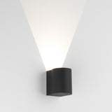 Astro Dunbar 100 LED Textured Black Outdoor Wall Light