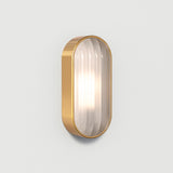 Astro Montreal Oval PVD Brushed Brass Coastal Wall Light
