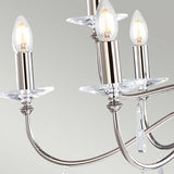Elstead Finsbury Park 9 Light Chandelier