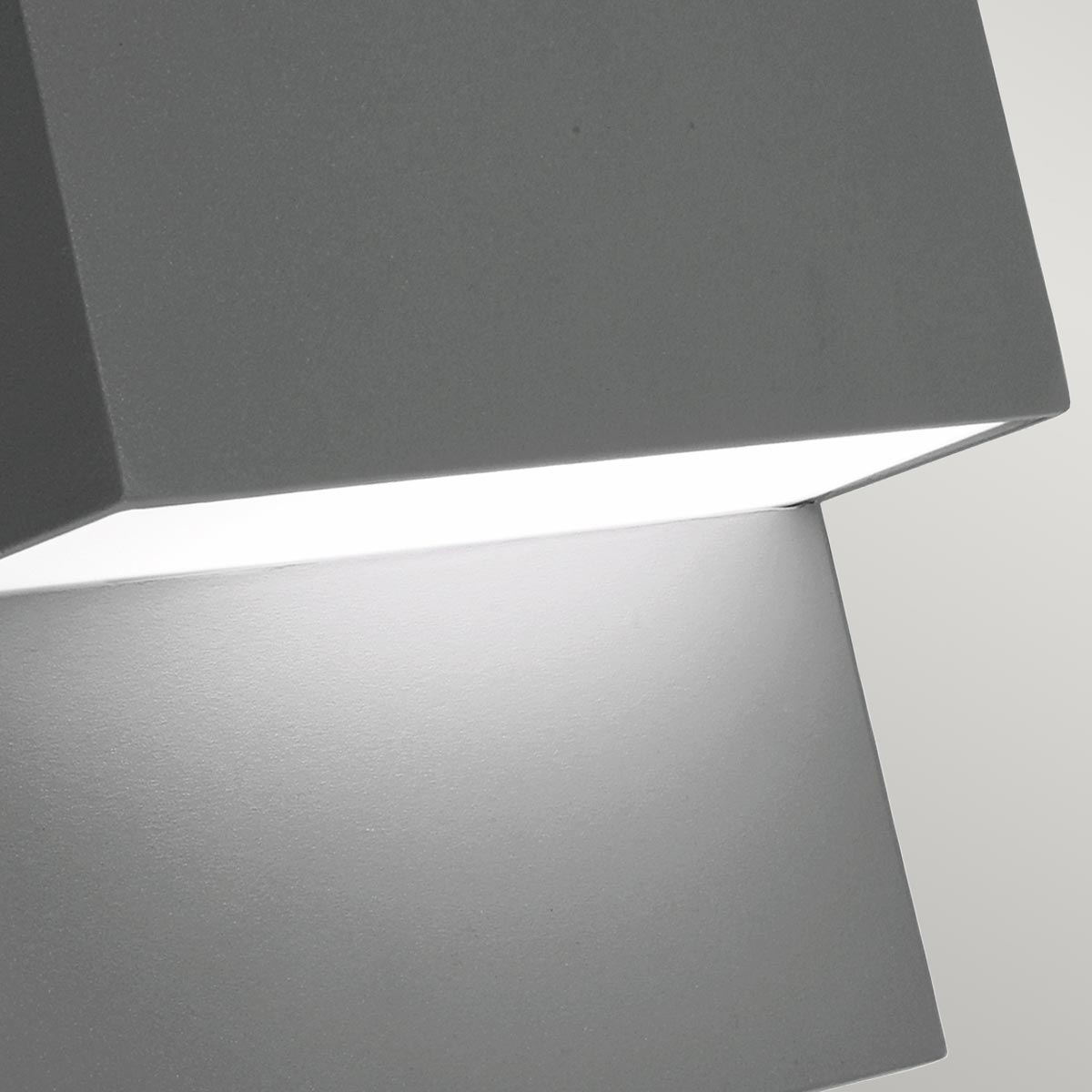 Norlys Geneve E27 Wall Lantern - Graphite