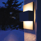 Norlys Geneve E27 Wall Lantern - Graphite