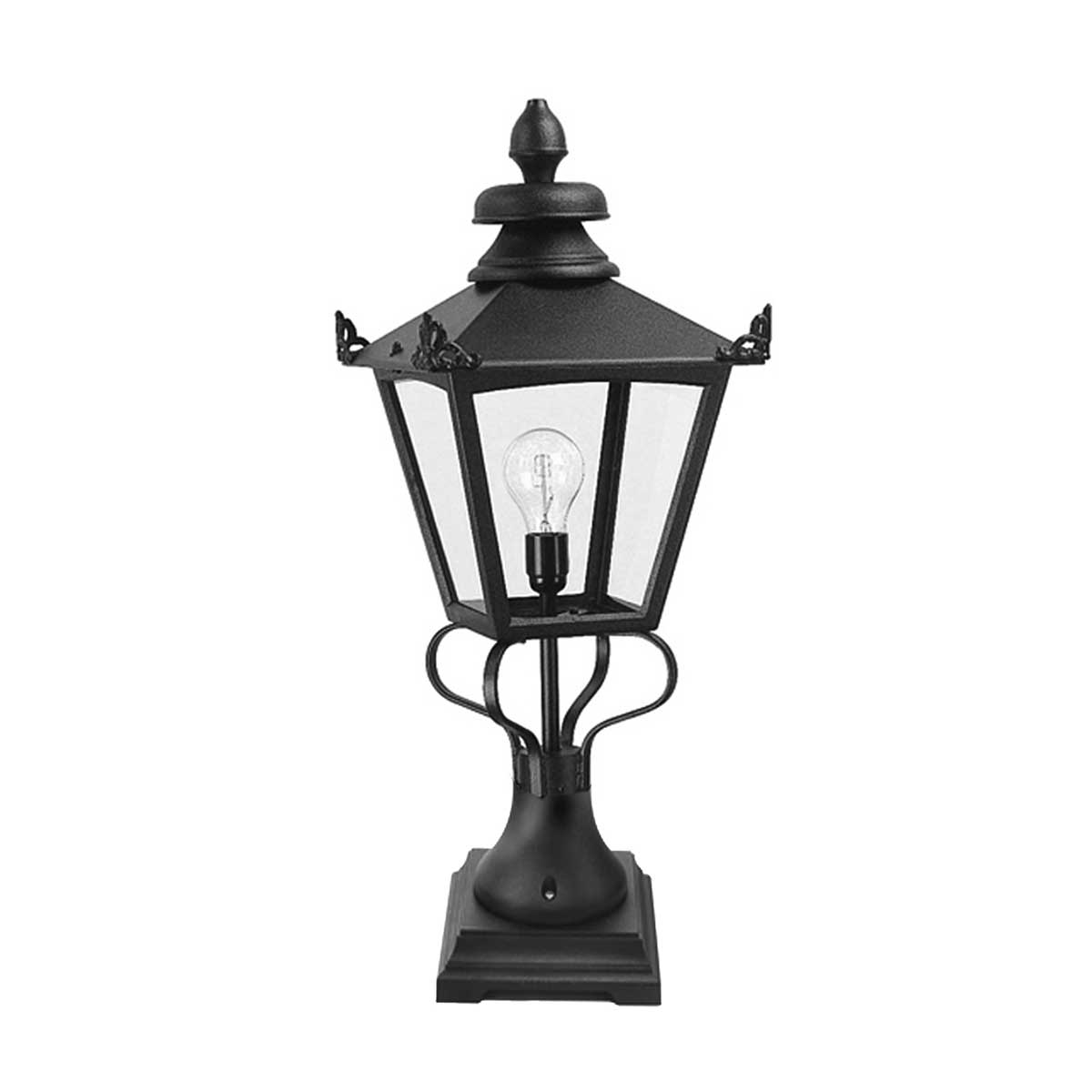 Elstead Grampian 1 Light Pedestal Lantern
