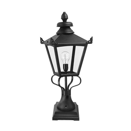 Elstead Grampian 1 Light Pedestal Lantern