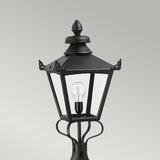 Elstead Grampian 1 Light Pedestal Lantern