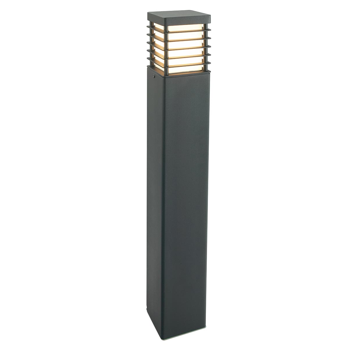 Norlys Halmstad 1 Light Large Bollard - Black