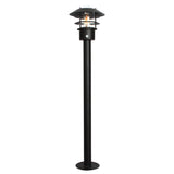 Elstead Helsingor 1 Light Bollard Lantern with PIR