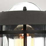 Elstead Helsingor 1 Light PIR Pedestal Lantern
