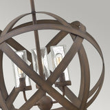 Hinkley Carson 3 Light Outdoor Chandelier