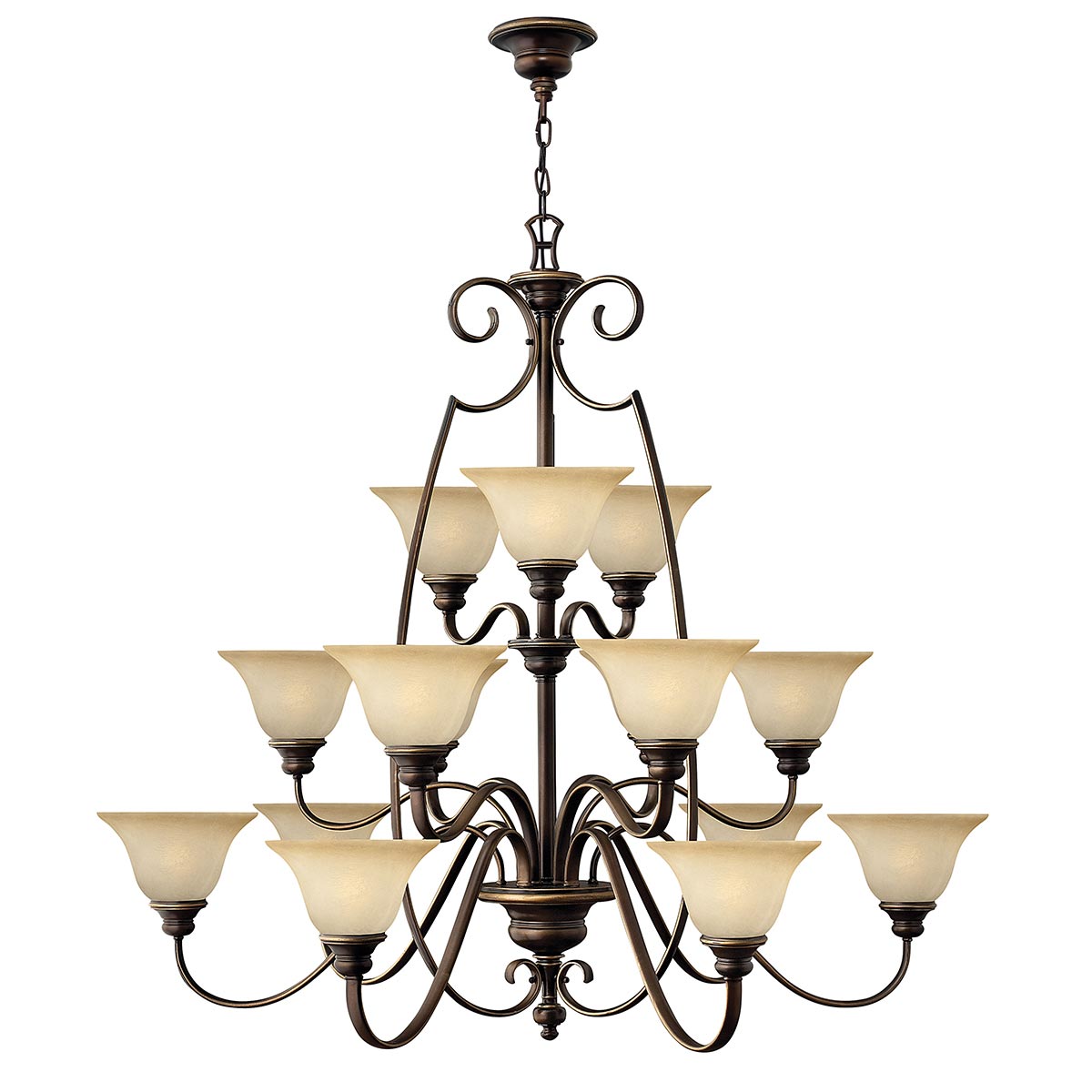 Hinkley Cello 15 Light Chandelier