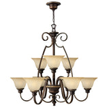 Hinkley Cello 9 Light Chandelier