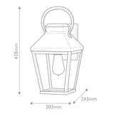 Hinkley Dawson 1 lt Outdoor Medium Wall Lantern