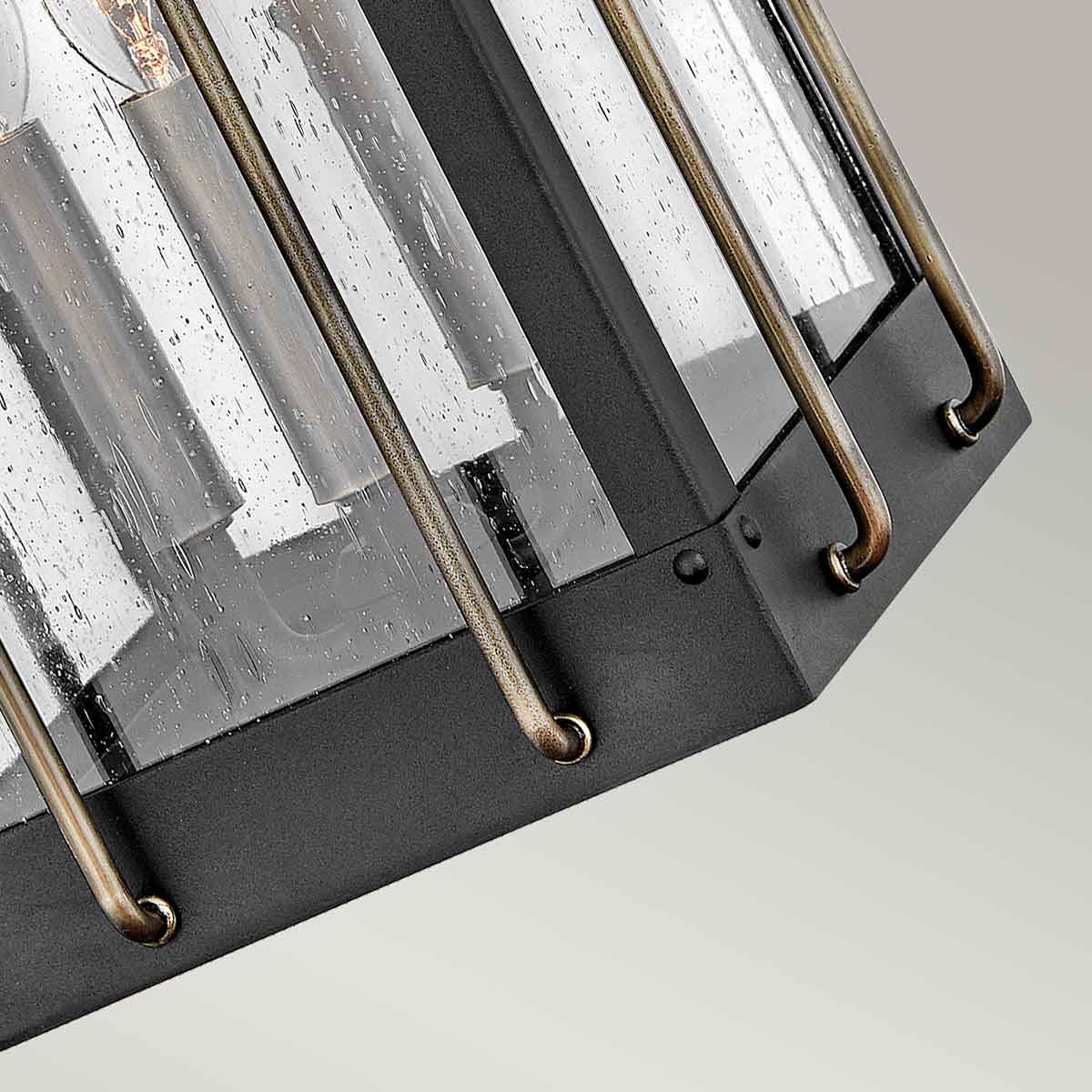 Hinkley Fitzgerald 3 Light Large Wall Lantern