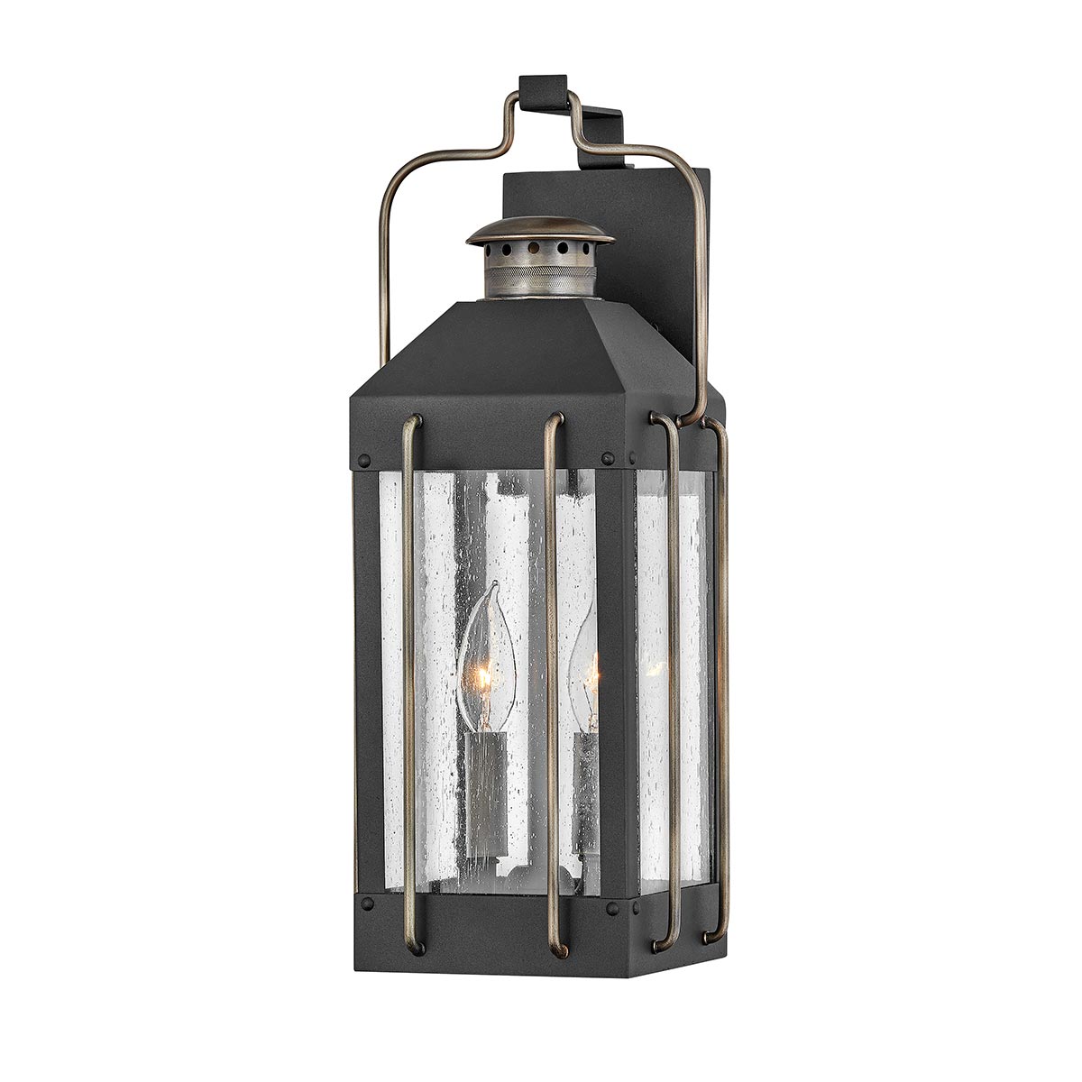 Hinkley Fitzgerald 2 Light Medium Wall Lantern