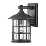 Hinkley Freeport 1lt Large Wall Lantern Black