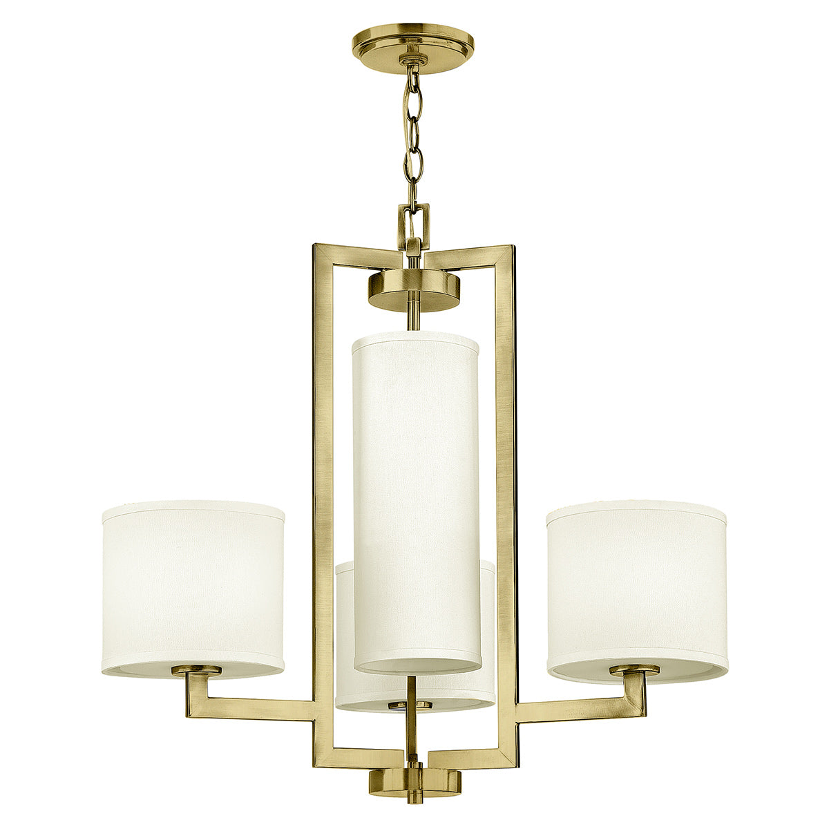 Hinkley 4 lt Hampton Chandelier