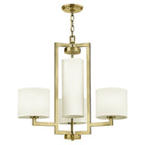 Hinkley 4 lt Hampton Chandelier