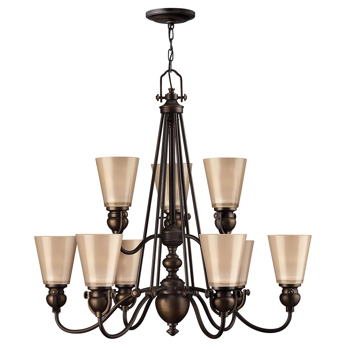 Hinkley Mayflower 9 Light Chandelier