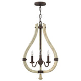Hinkley Middlefield 3 Light Chandelier