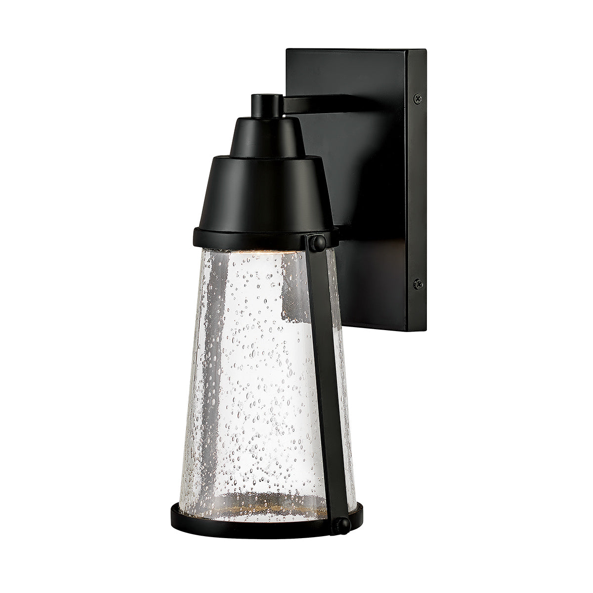 Hinkley Miles 1 Light Wall Lantern Black