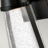 Hinkley Miles 1 Light Wall Lantern Black